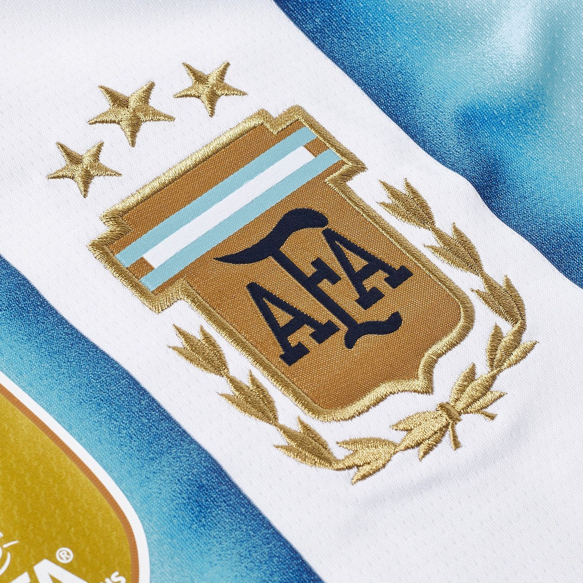 Argentina 2026 World Cup Home Women's Fan Jersey Messi #10 — View 3