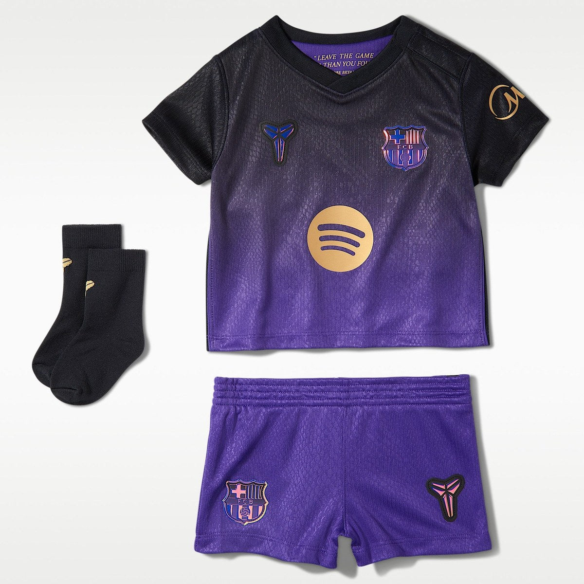 Barcelona 2026/27 Away Kids Kit — View 3