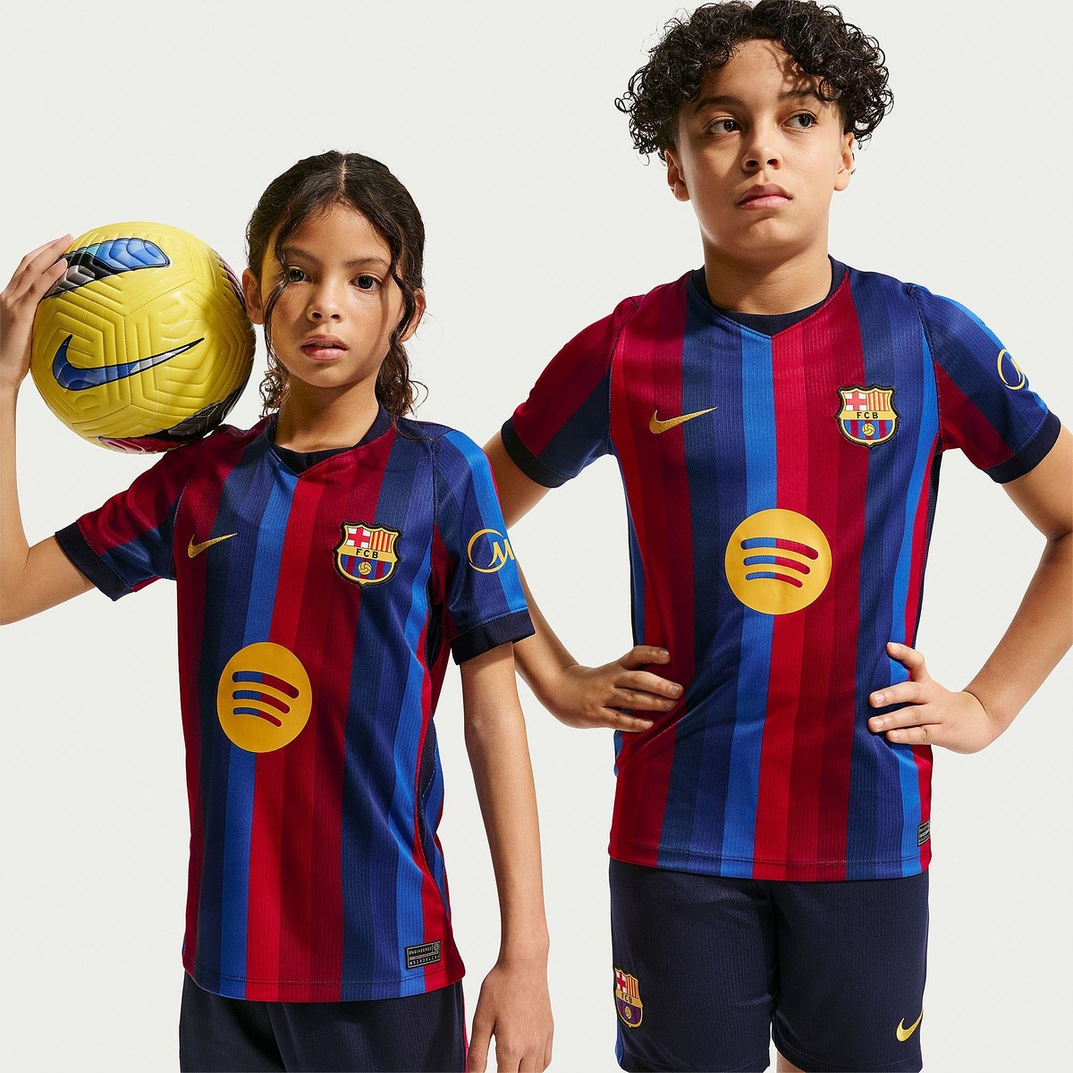 Barcelona 2026/27 Home Kids Kit — View 2