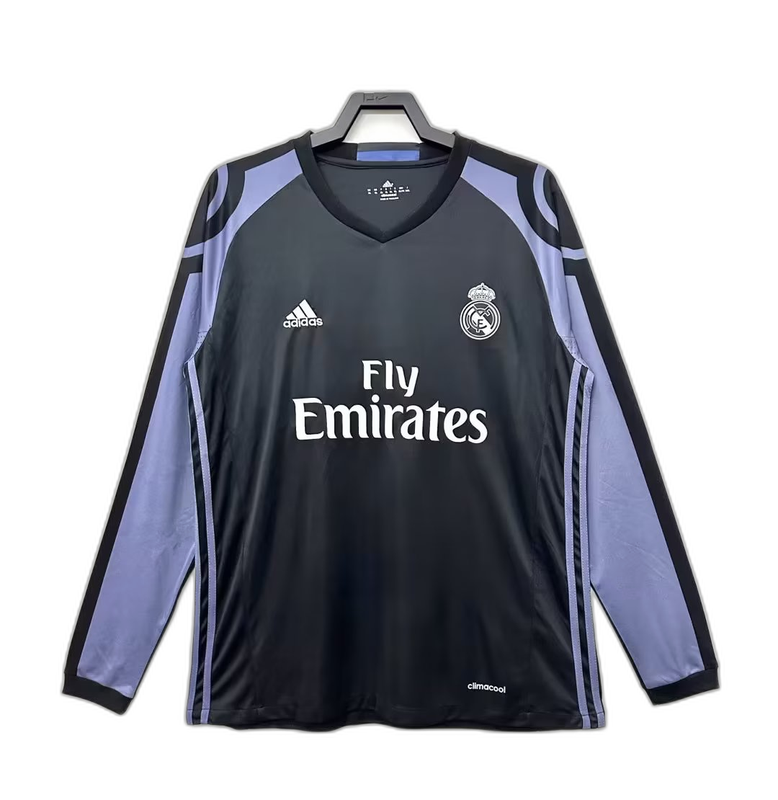 Real Madrid 16/17 III Third Jersey - Long Sleeve Retro Version