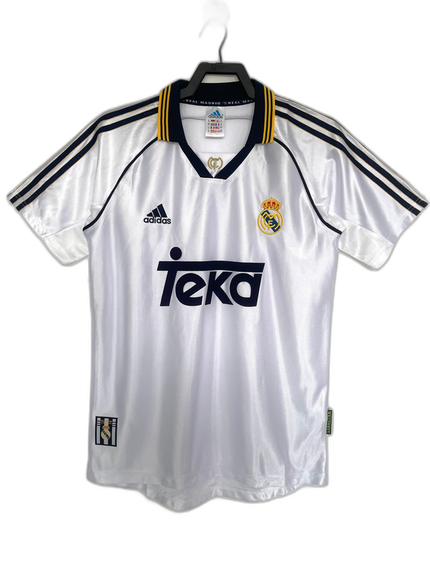 Real Madrid 98/00 I Home Jersey - Retro Version
