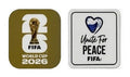 Patch FIFA World Cup 2026 Gold & Unite For Peace