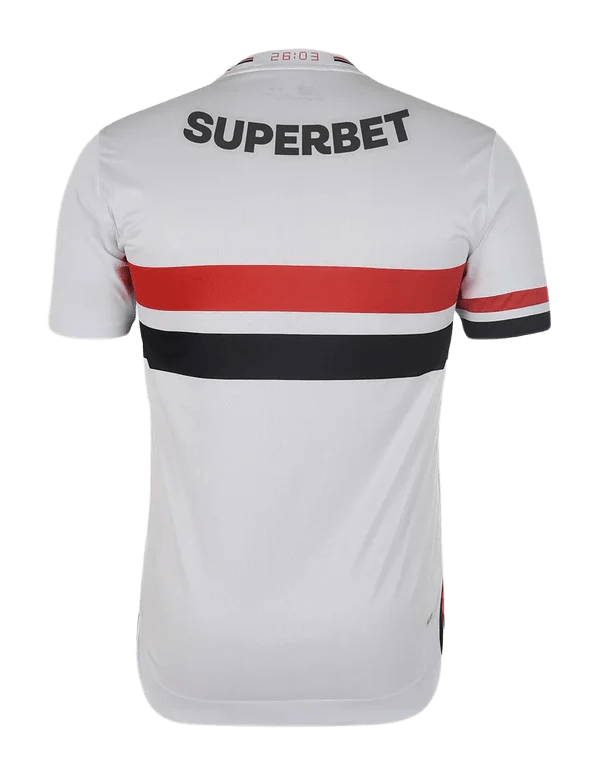 Maglia Home Sao Paulo 25/26 I - Sponsorizzata - Versione Tifoso