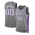 Maillot NBA unisexe Sacramento Kings 2023 - Édition City - Noir