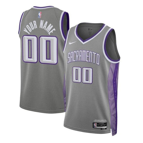 Maglia NBA unisex Sacramento Kings 2023 - City Edition - Nera