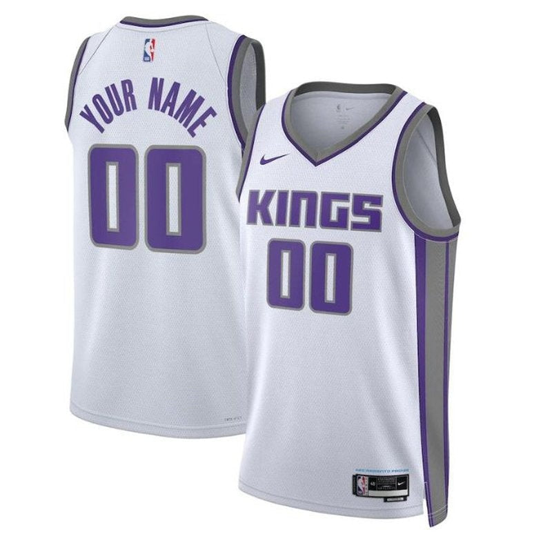 Maglia NBA unisex Sacramento Kings 2023 bianca - Association Edition
