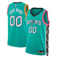 San Antonio Spurs Unisex 2023 Camiseta NBA - Edición Ciudad - Turquesa