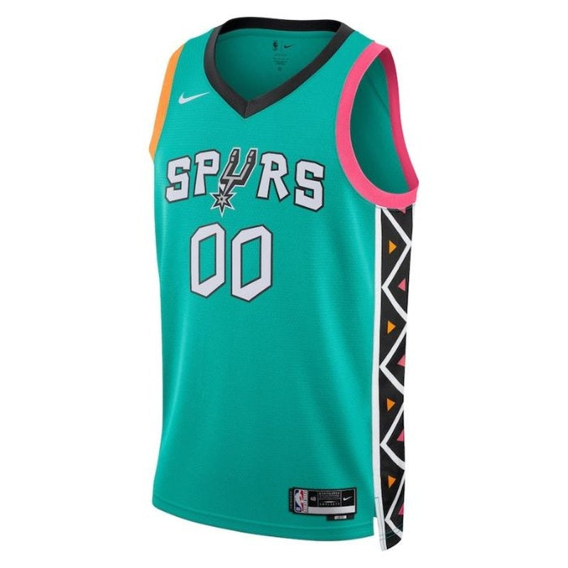 San Antonio Spurs Unisex 2023 Camiseta NBA - Edición Ciudad - Turquesa