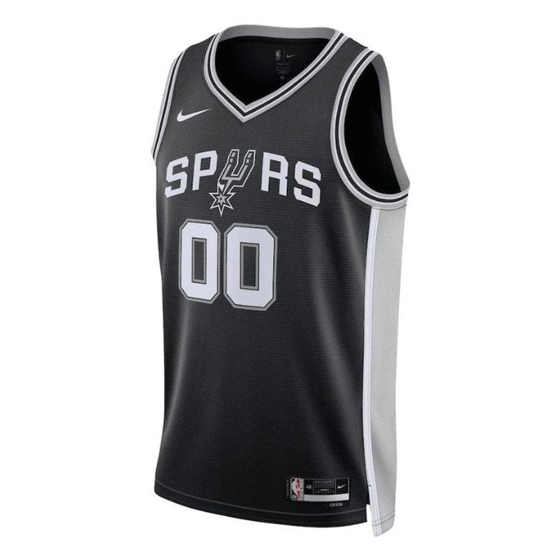 Maglia NBA unisex San Antonio Spurs 2023 nera - Icon Edition