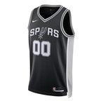 Maglia NBA unisex San Antonio Spurs 2023 nera - Icon Edition