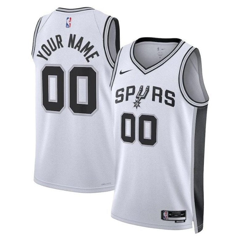 Maglia NBA unisex bianca San Antonio Spurs 2023 - Edizione Association