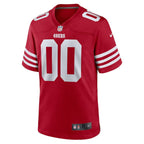 San Francisco 49ers - Maglia NFL personalizzata color cremisi