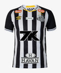 Maglia da Trasferta Santos 25/26 - Tutti gli Sponsor Nera - Versione Tifoso