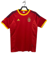 Spain 2002 I Home Jersey - Retro Version