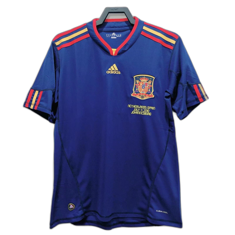 Spanien 2010 WM-Finale II Auswärtstrikot - Retro-Version
