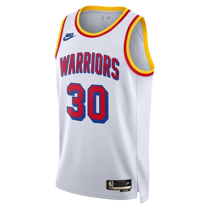 Maillot NBA Stephen Curry Golden State Warriors Unisexe 2024/25 - Blanc - Édition Classique