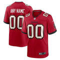 Tampa Bay Buccaneers - Maglia da gara NFL personalizzata - Rossa