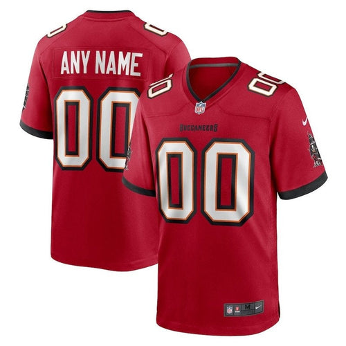 Tampa Bay Buccaneers - Personalisiertes NFL-Spieltrikot - Rot