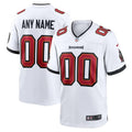 Tampa Bay Buccaneers - Maglia da gara NFL personalizzata - Bianca