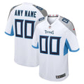 Tennessee Titans - Maglia da partita NFL personalizzata - Bianca