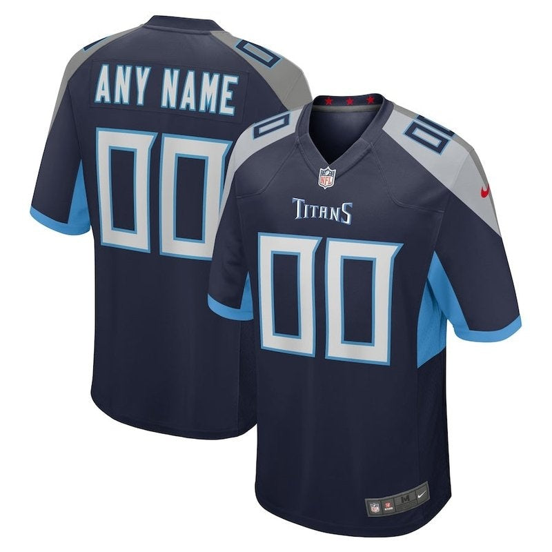 Tennessee Titans - Maglia NFL personalizzata - Blu navy