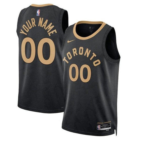 Toronto Raptors Unisex 2023 NBA Trikot - City Edition - Schwarz