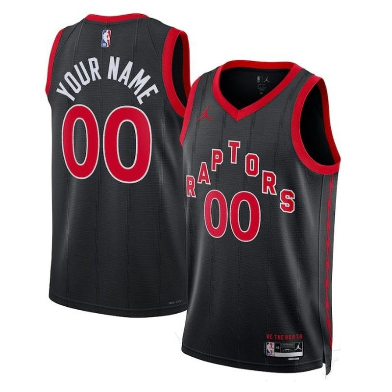 Camiseta Unisex Toronto Raptors 2023 NBA - Edición Statement - Negro