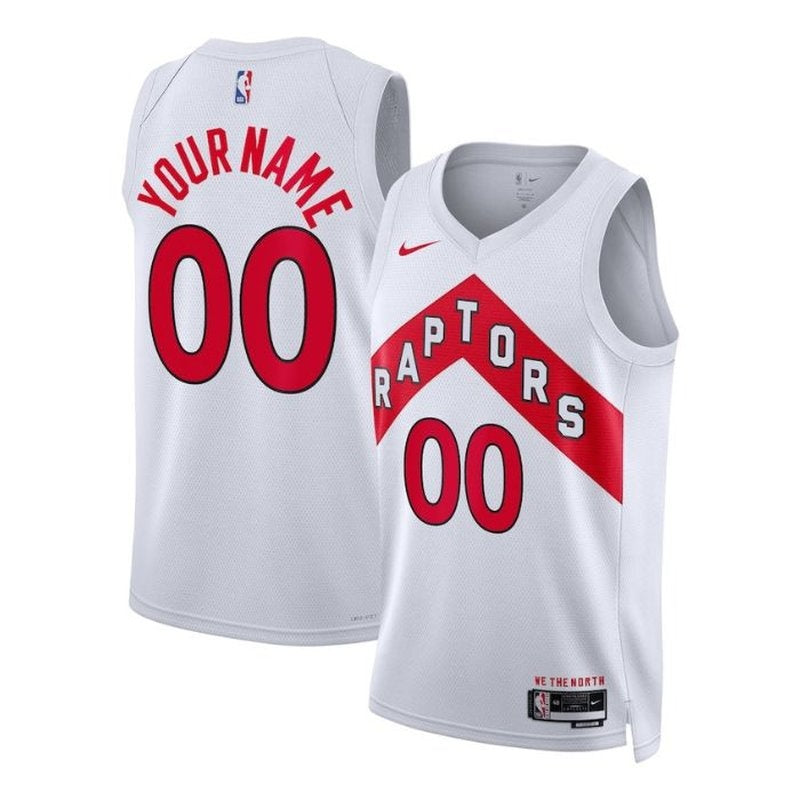 Camiseta Unisex de los Toronto Raptors 2023 Blanca NBA - Edición Association