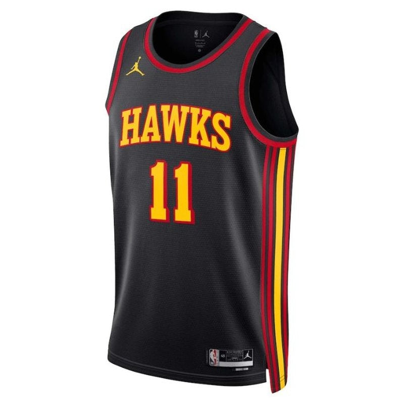 Maglia NBA Trae Young Atlanta Hawks 2023 Statement Edition - Nero