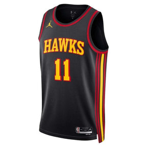 Trae Young Atlanta Hawks 2023 Statement Edition NBA Jersey - Black