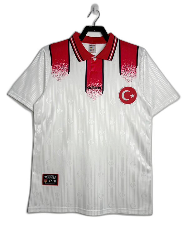 Turkey 1996 II Away Jersey - Retro Version