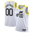 Utah Jazz Unisex 2023 Weißes NBA-Trikot – Association Edition