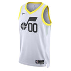 Utah Jazz Unisex 2023 Weißes NBA-Trikot – Association Edition