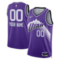 Maillot NBA unisexe Utah Jazz 23/24 - Violet - Édition City