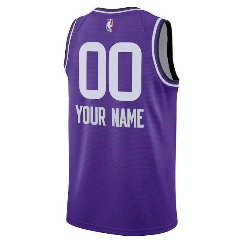 Maillot NBA unisexe Utah Jazz 23/24 - Violet - Édition City