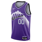 Maillot NBA unisexe Utah Jazz 23/24 - Violet - Édition City