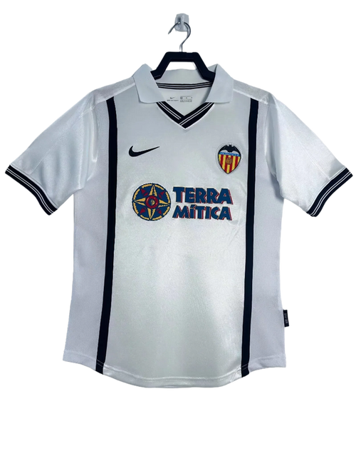 Valencia 00/01 I Camiseta Local - Versión Retro