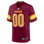 Washington Commanders - Maglia da gara NFL personalizzata bordeaux