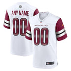 Washington Commanders - Maglia da partita NFL personalizzata - Bianca