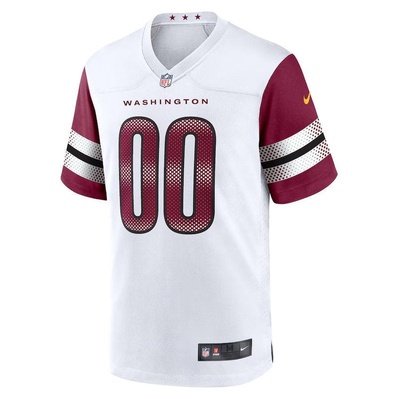 Washington Commanders - Maglia da partita NFL personalizzata - Bianca