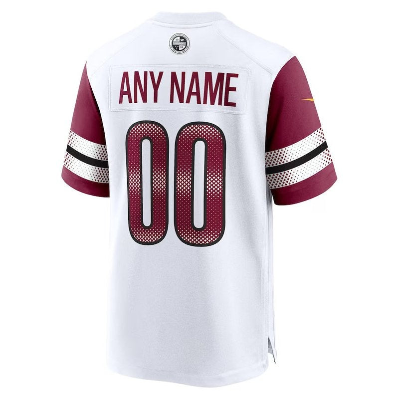 Washington Commanders - Maglia da partita NFL personalizzata - Bianca