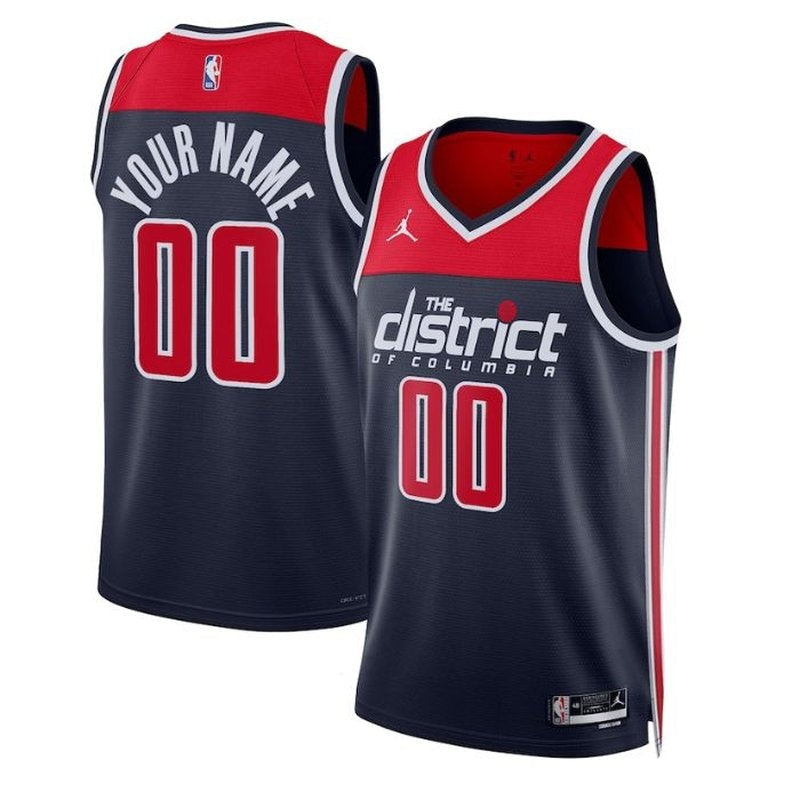 Camiseta NBA Washington Wizards unisex 2023 - Edición Statement - Azul marino