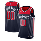 Camiseta NBA Washington Wizards unisex 2023 - Edición Statement - Azul marino