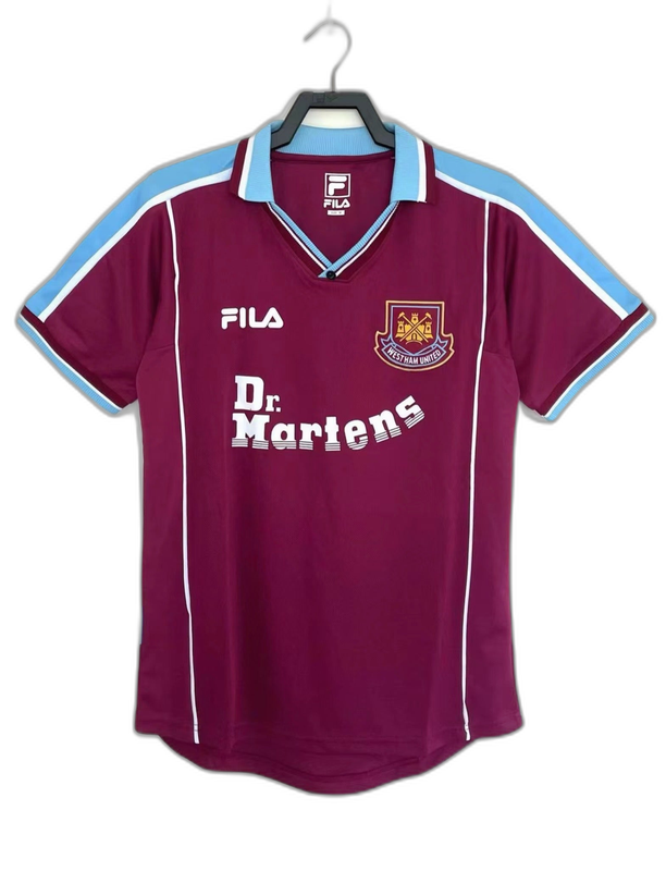 West Ham 99/01 I Maglia Home - Versione Retro