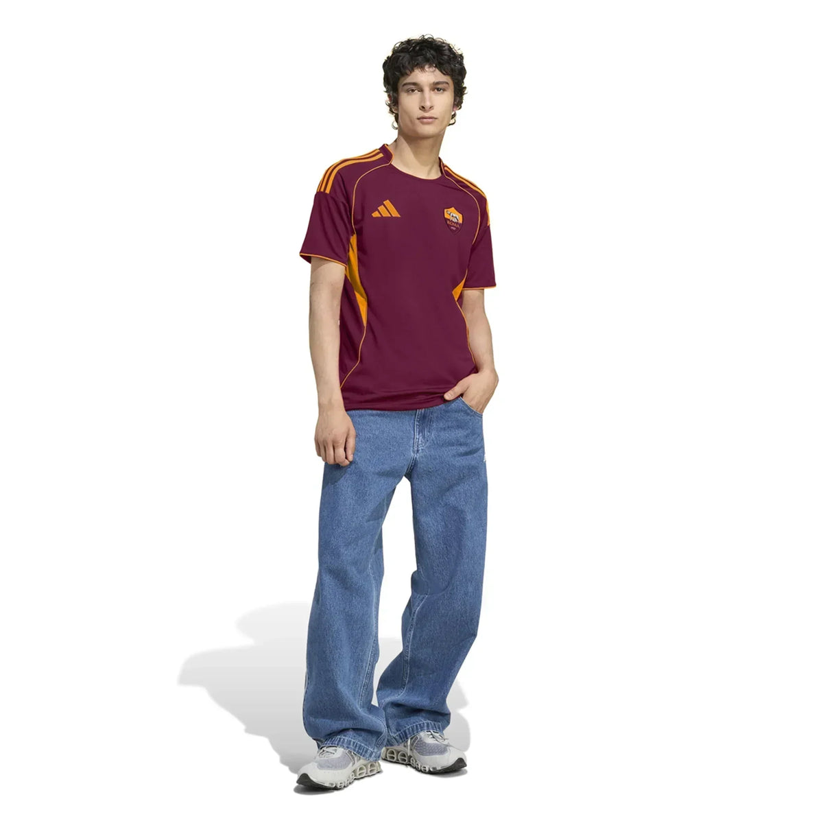 Prima maglia home AS Roma 25/26 - Versione Tifoso
