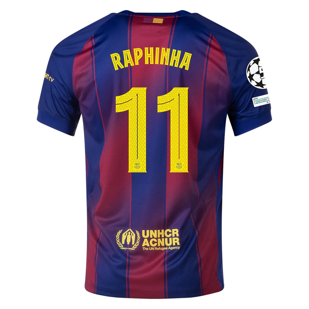 Raphinha - Maglia Home Barcellona 25/26 I - Versione Tifoso