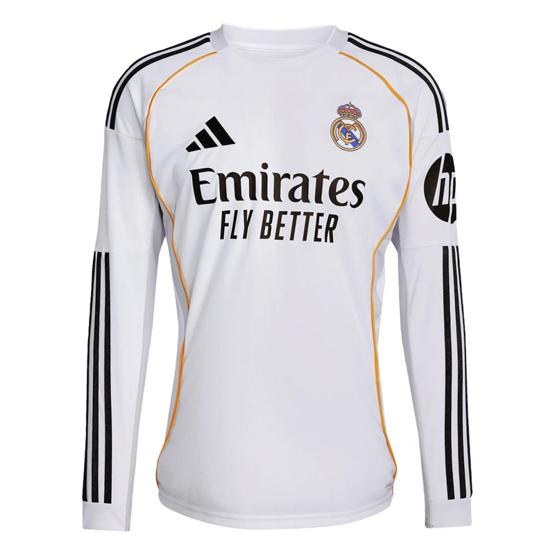 Real Madrid 25/26 I Home Jersey - Long Sleeve